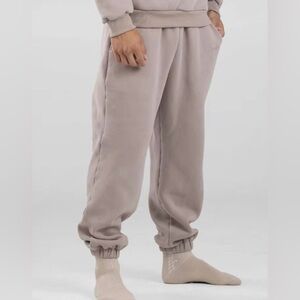 Comfrt Comfort Signature Sweatpants Jogger Bark Tan Size XS XL Heavy Fleece NWT